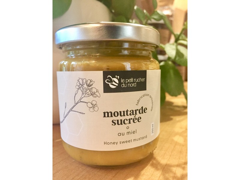 Moutarde sucrée au miel